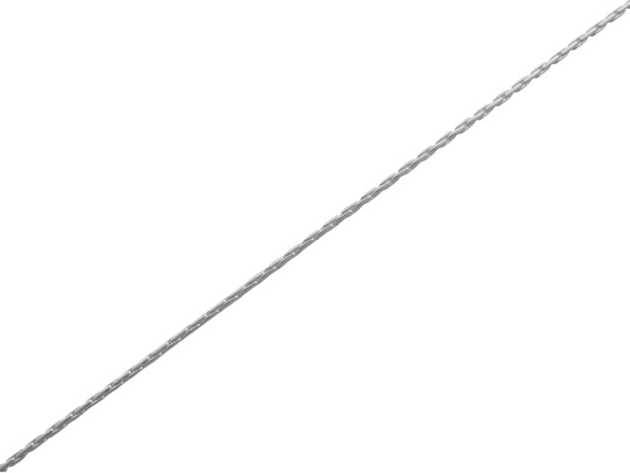 Ezüst karlánc pálcikás kígyó 19 cm
