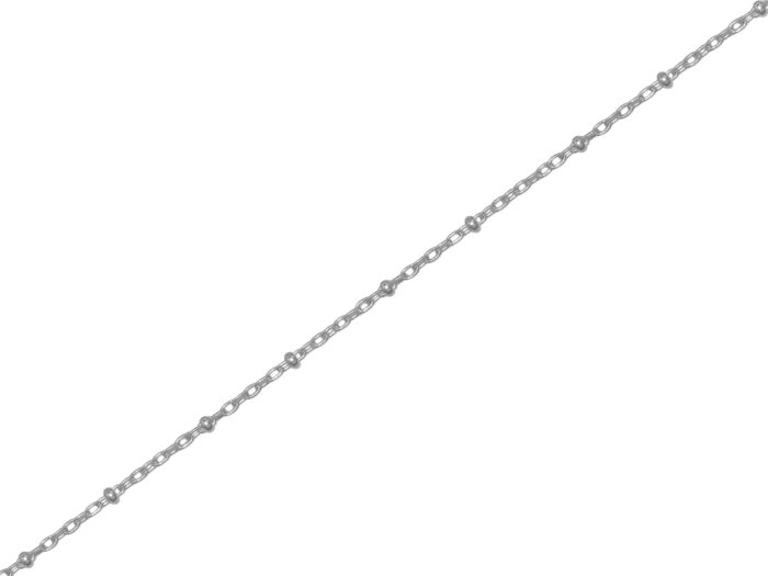Ródiumos női ezüst karkötő anker+ bogyó 19 cm
