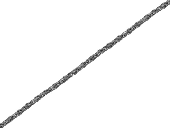Ródiumos ezüst női karlánc wales 18 cm
