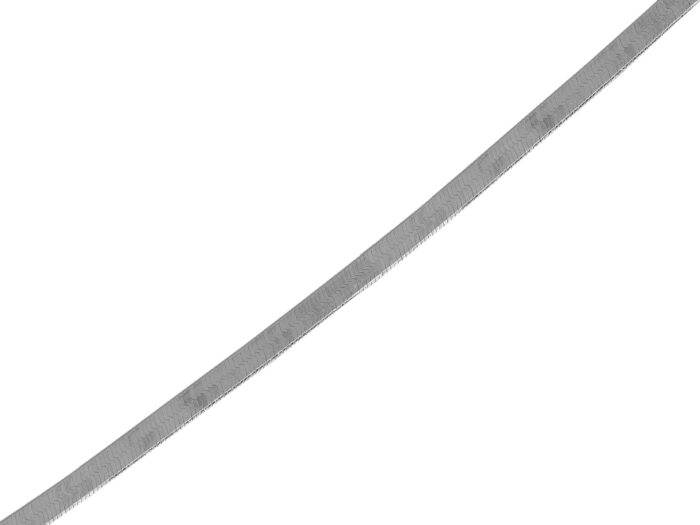 925 ezüst laplánc karkötő 19 cm